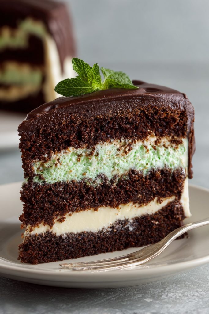 Mint Chocolate Cheesecake Cake: A Decadent Dessert Dream