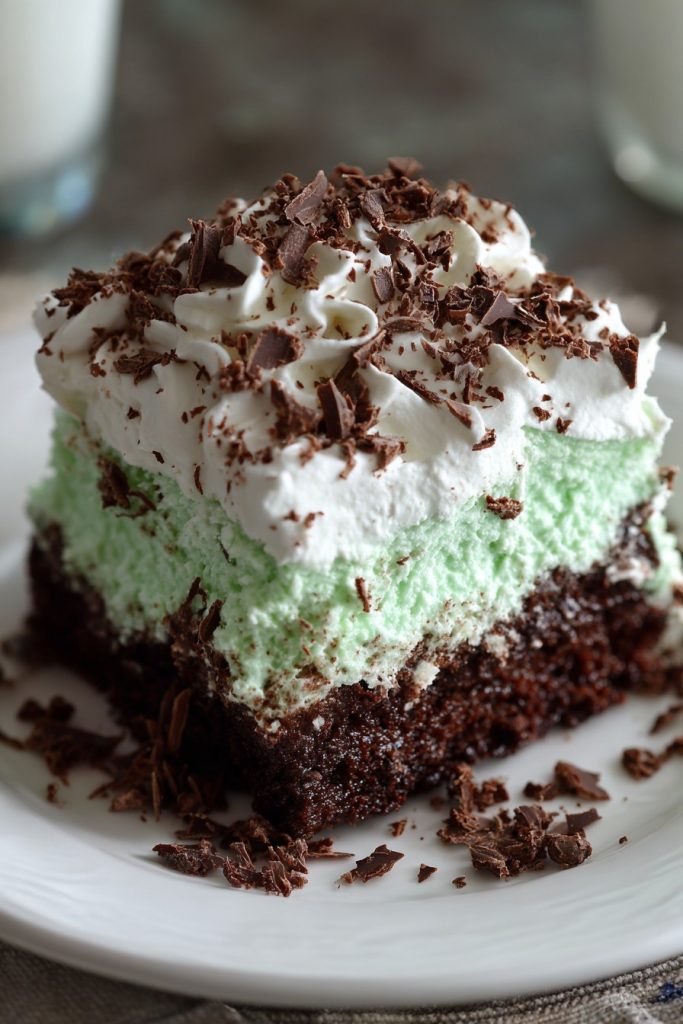 Mint Chocolate Poke Cake: A Refreshing Twist on a Classic