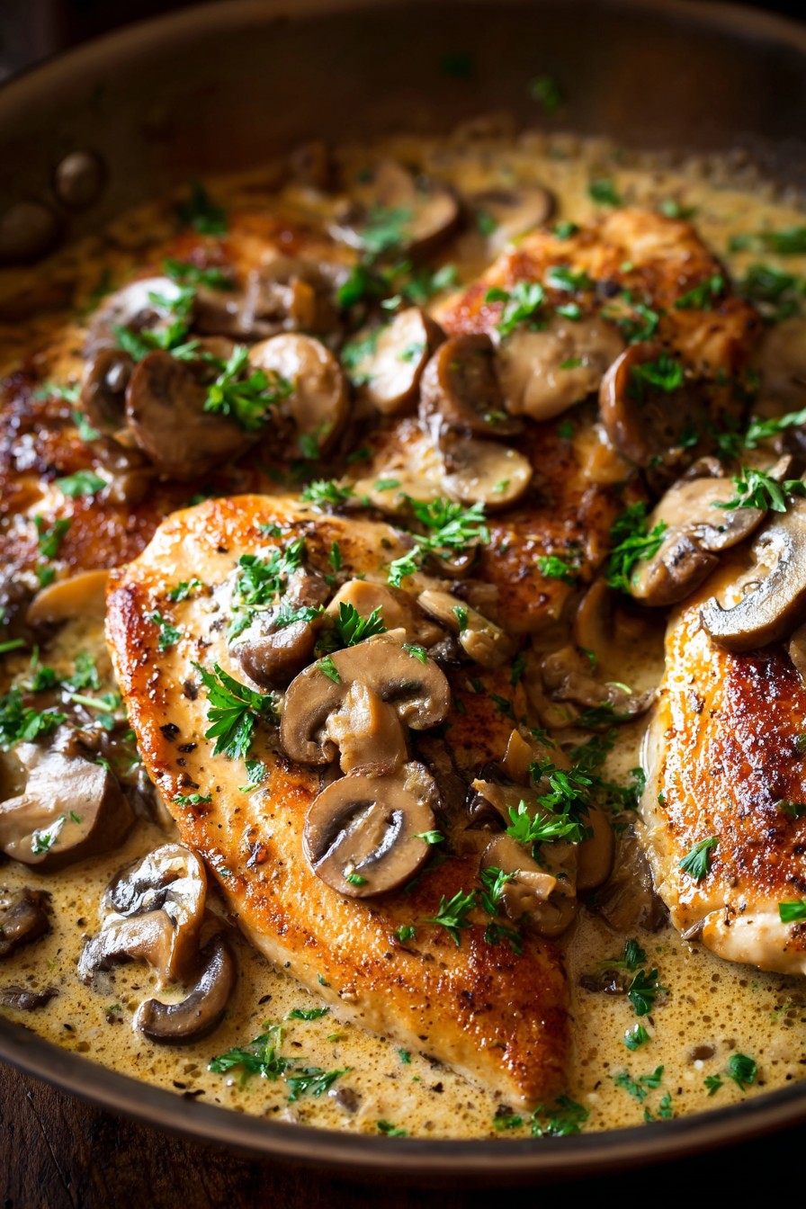 Mushroom Chicken