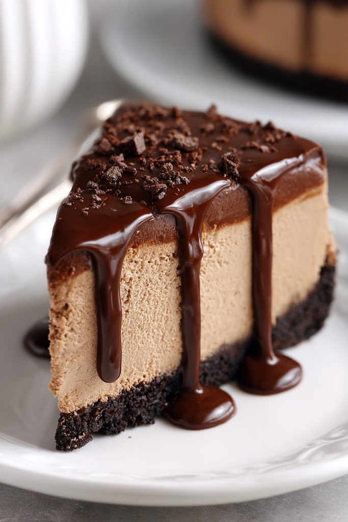 No Bake Espresso Chocolate Cheesecake: A Caffeinated Dream Come True