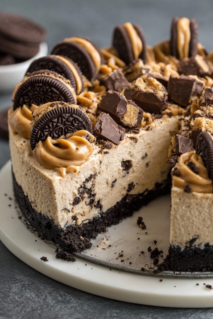 No Bake Oreo Peanut Butter Cheesecake: A Dreamy Dessert Without the Oven