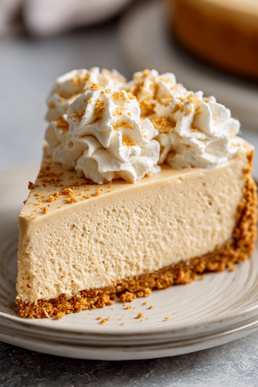 No Bake Peanut Butter Cheesecake