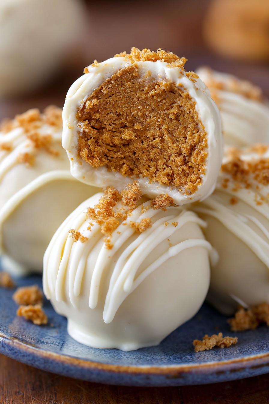 No Bake Pumpkin Cheesecake Balls