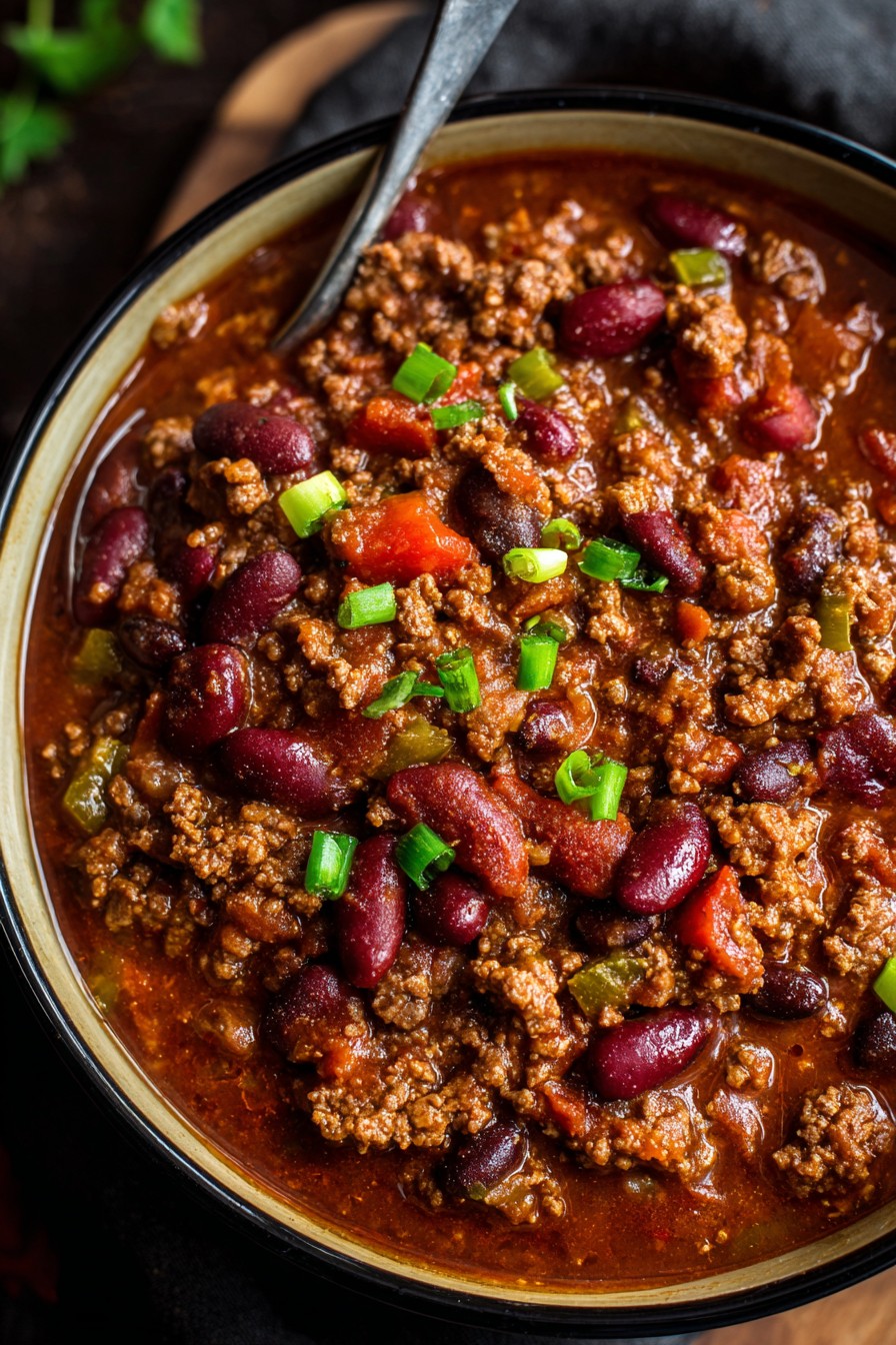 One Pot Chili With Beans