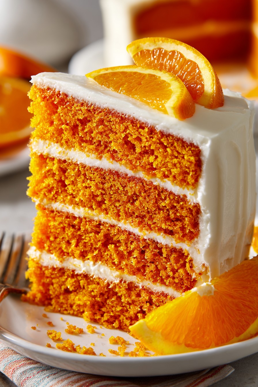 Orange Velvet Cake