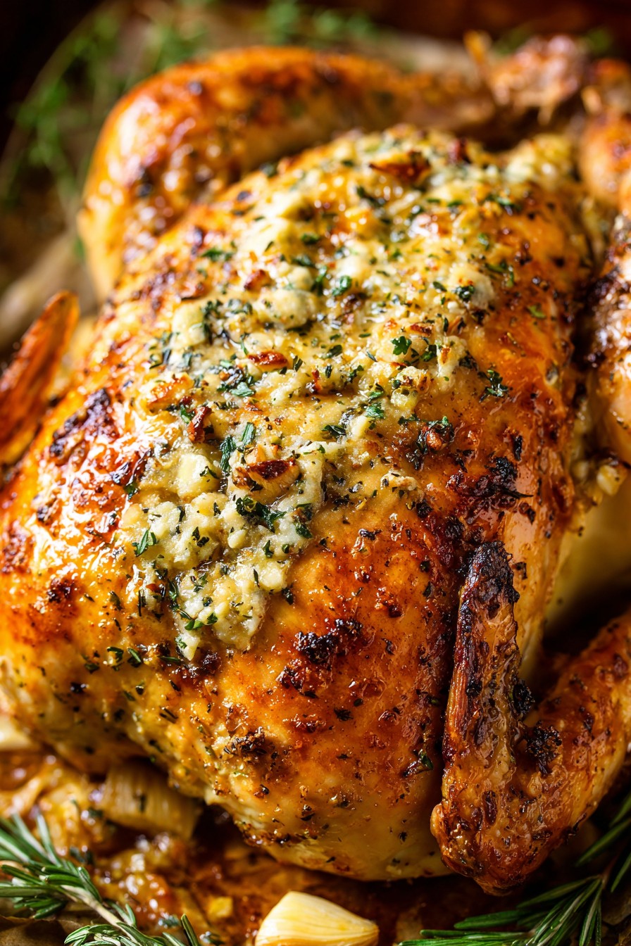 Oven Roasted French Garlic Chicken