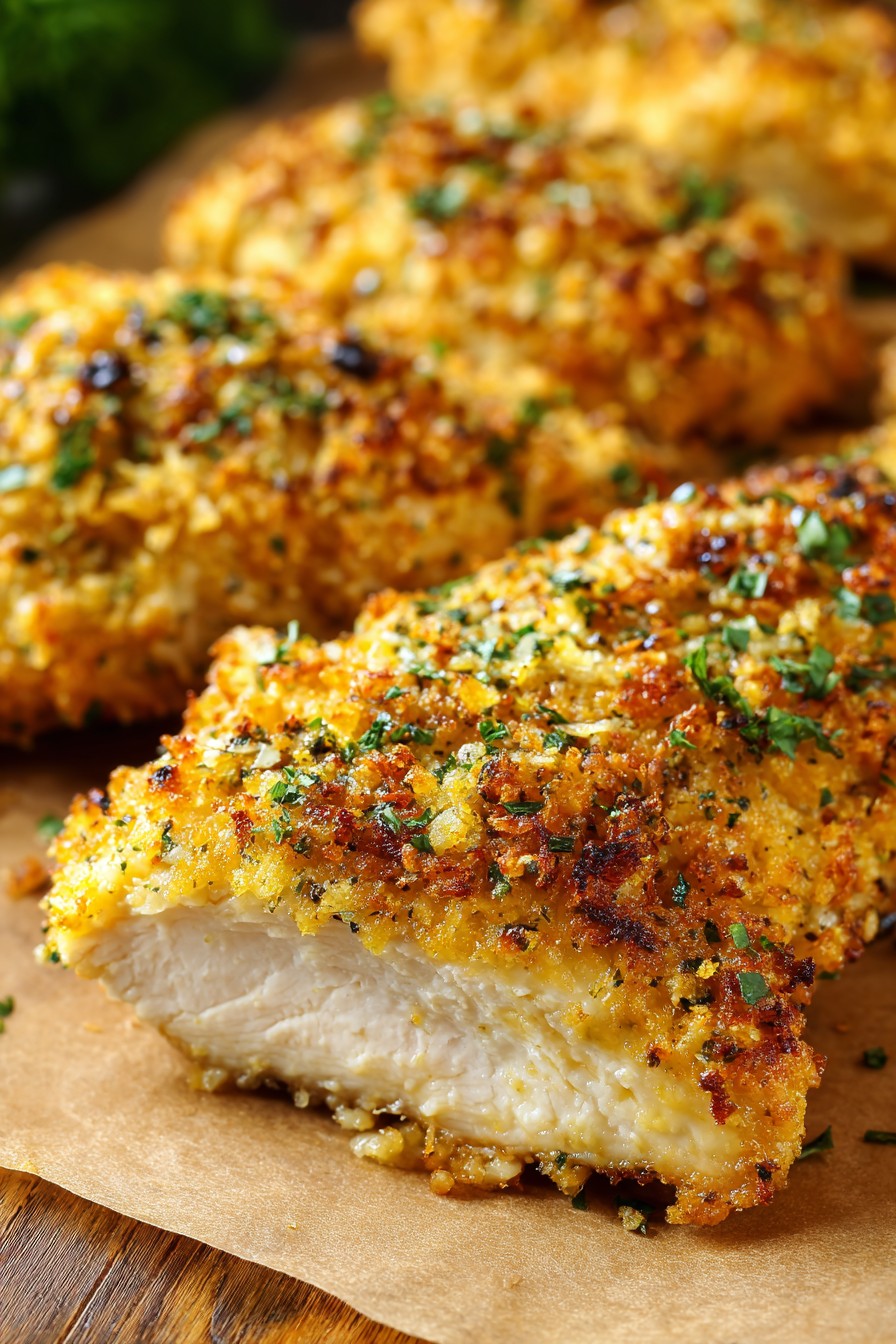 Parmesan Crusted Chicken Longhorn