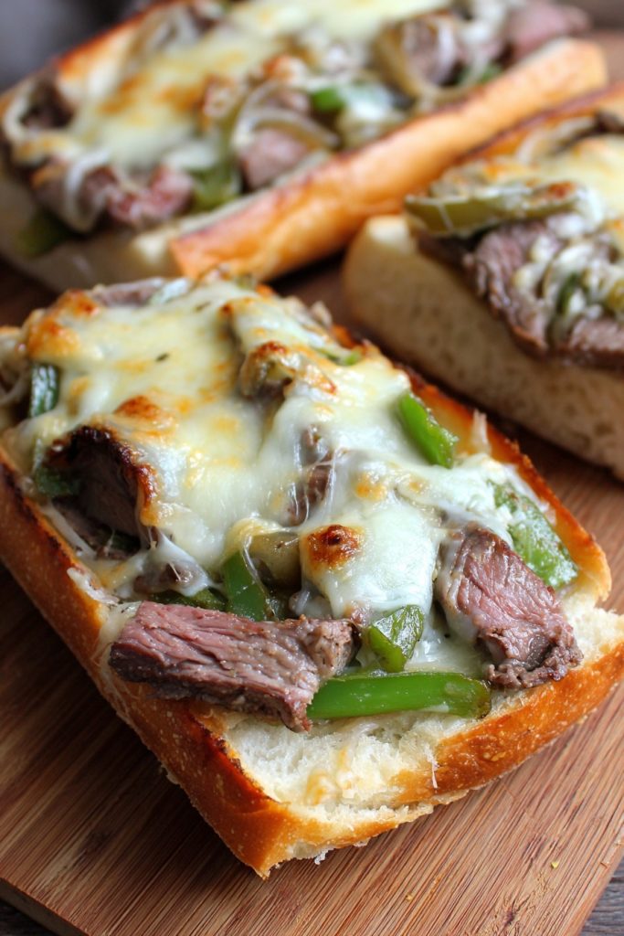 Philly Cheesesteak Cheesy Bread: A Mouthwatering Twist on a Classic