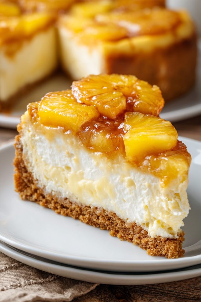Pineapple Upside Down Cheesecake: A Tropical Twist on a Classic