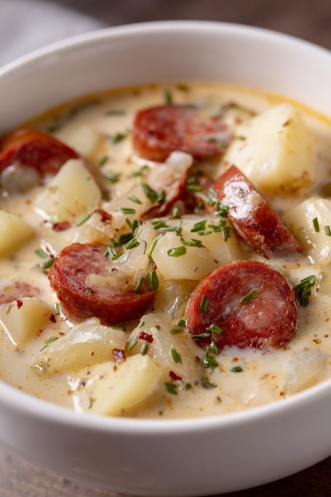 Potato Sausage Chowder: A Hearty Bowl of Comfort