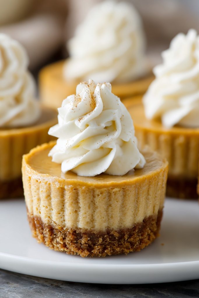 Pumpkin Pie Cheesecake Cups: A Bite-Sized Fall Delight