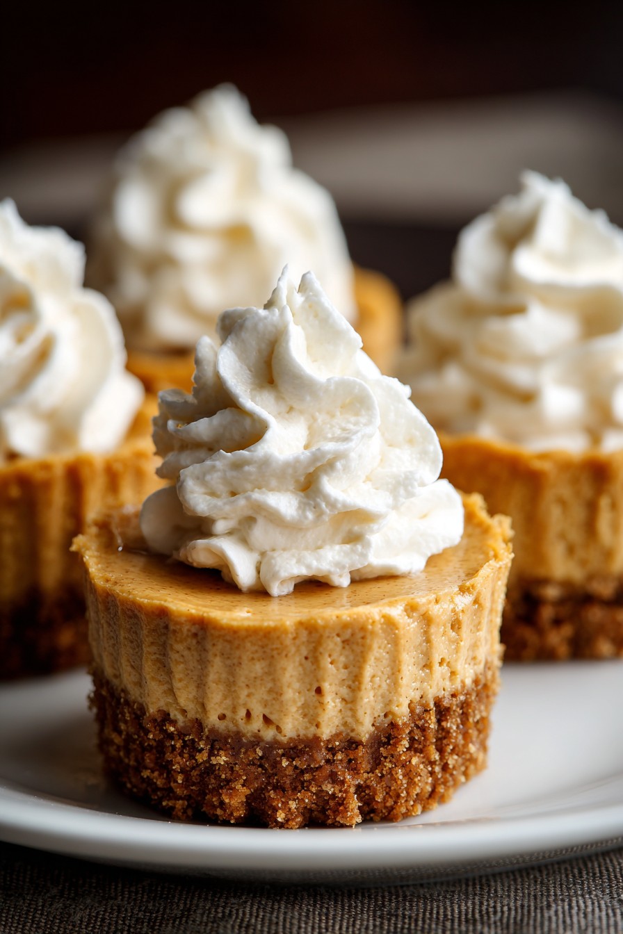 Pumpkin Pie Cheesecake Cups