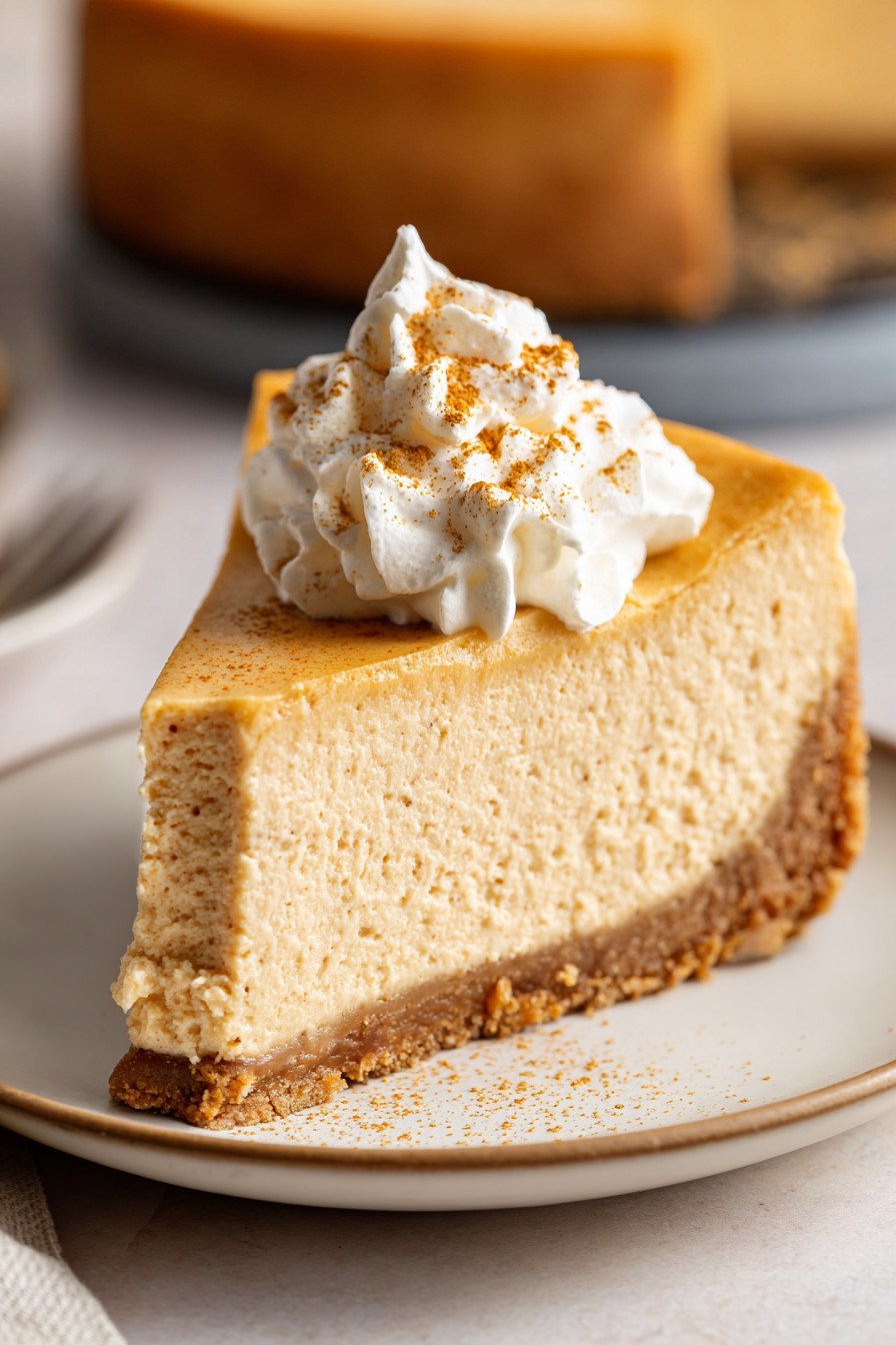 Pumpkin Spice Cheesecake
