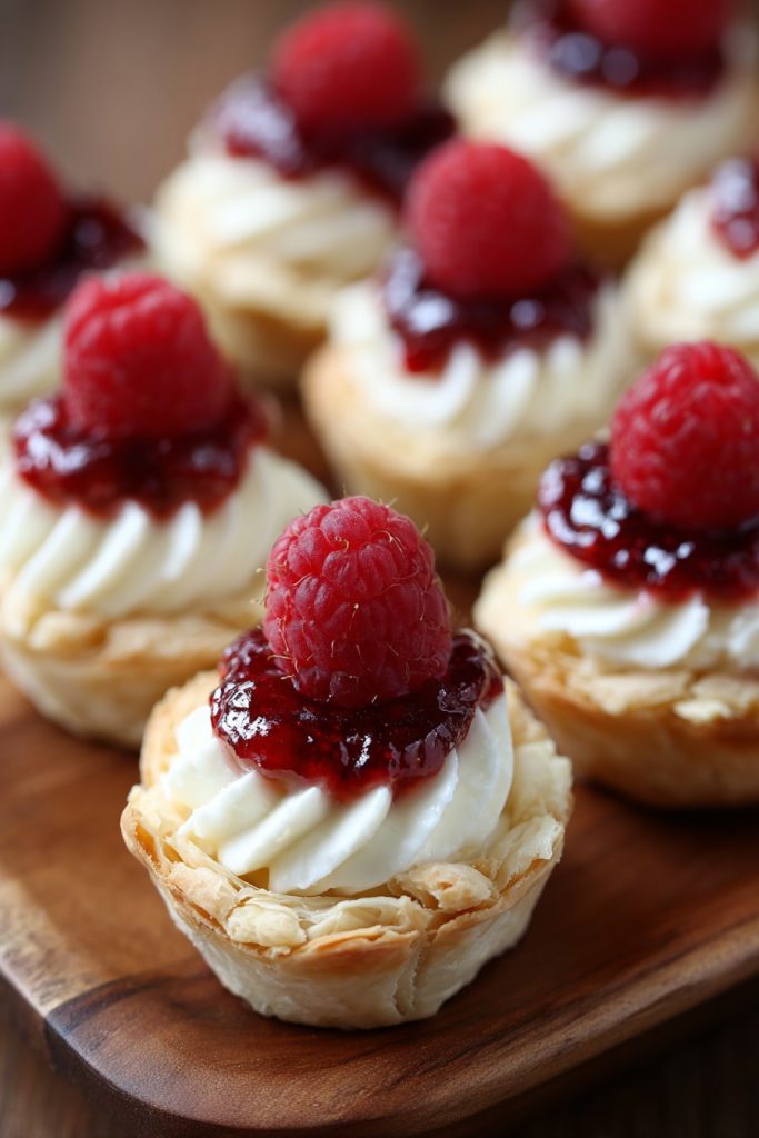 Raspberry Cream Cheese Bites Recipe: A Bite-Sized Delight