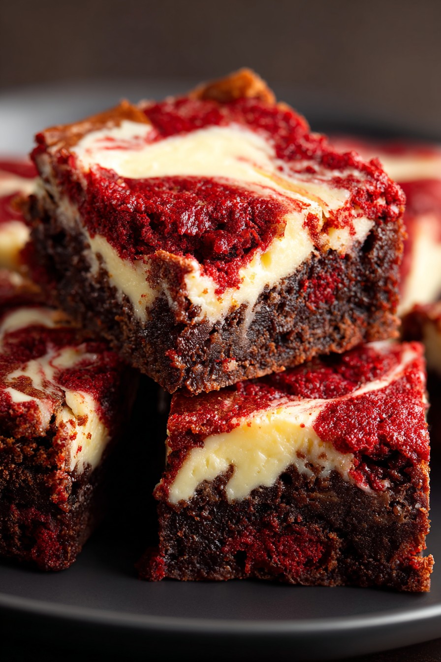 Red Velvet Brownies