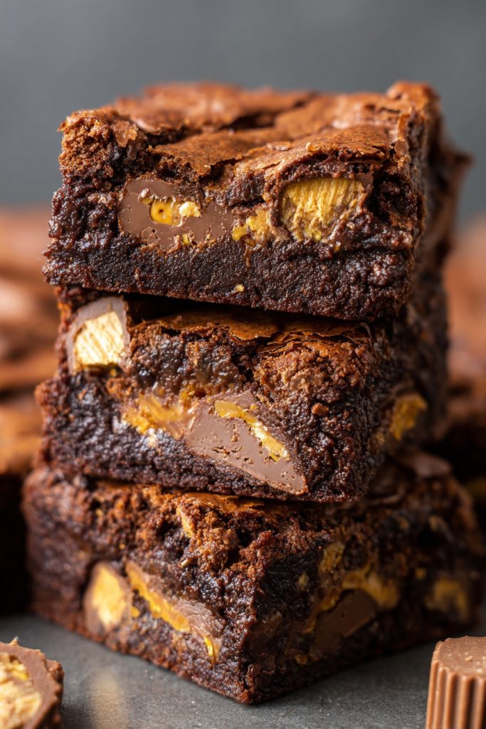 Reese’s Stuffed Brownies: A Chocolate Peanut Butter Dream