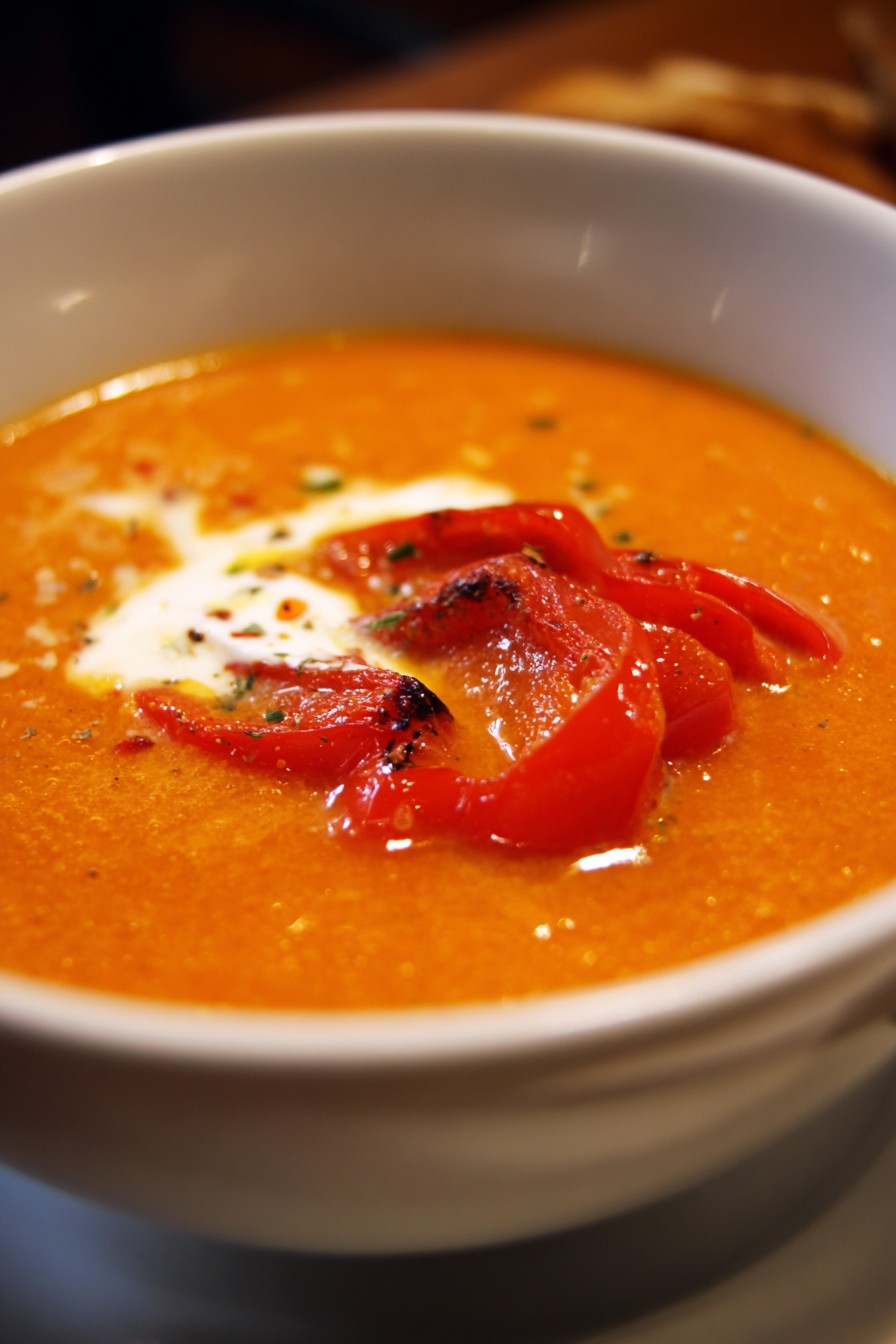Roasted Red Pepper Soup