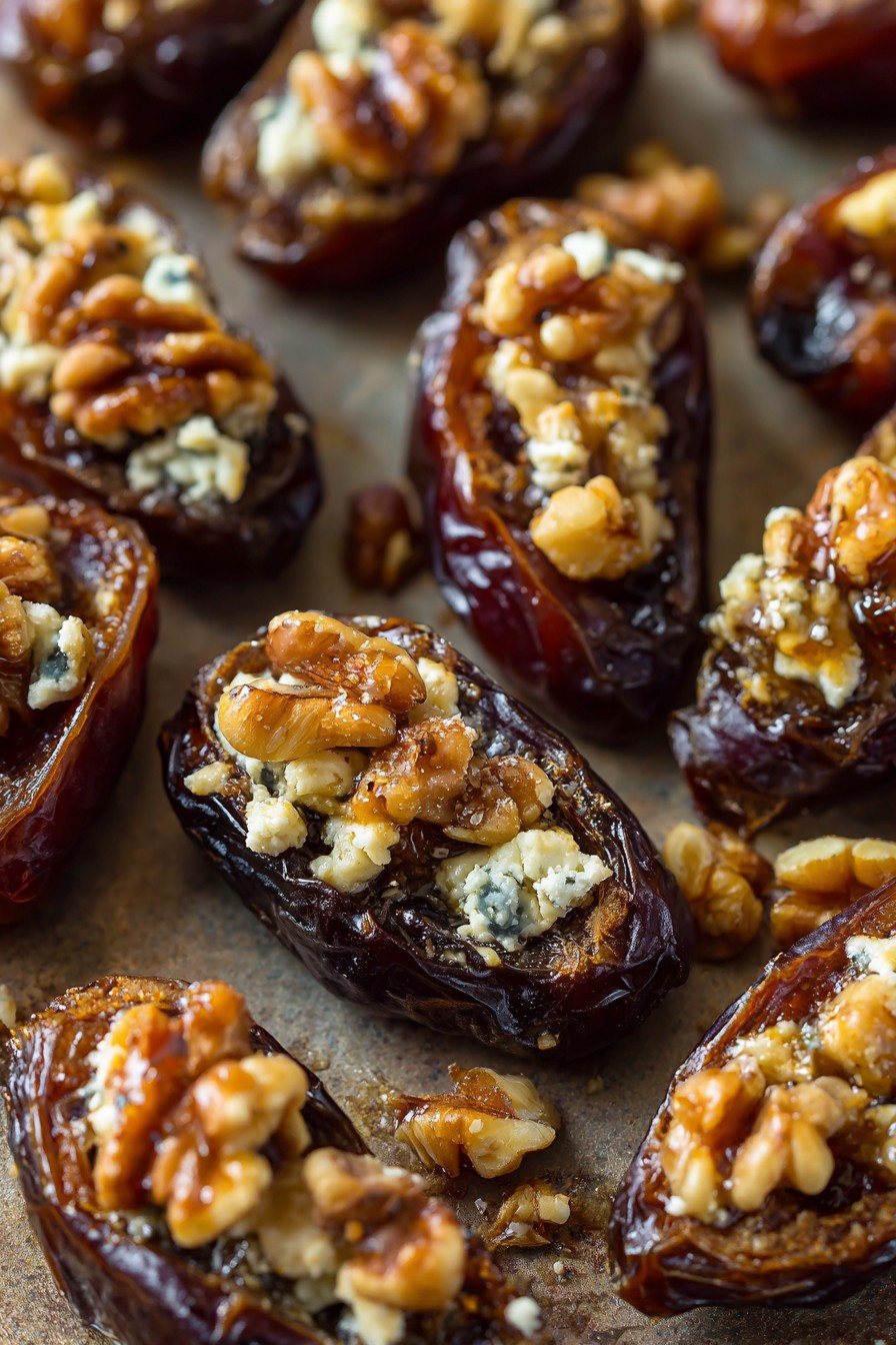 Roasted Stuffed Dates