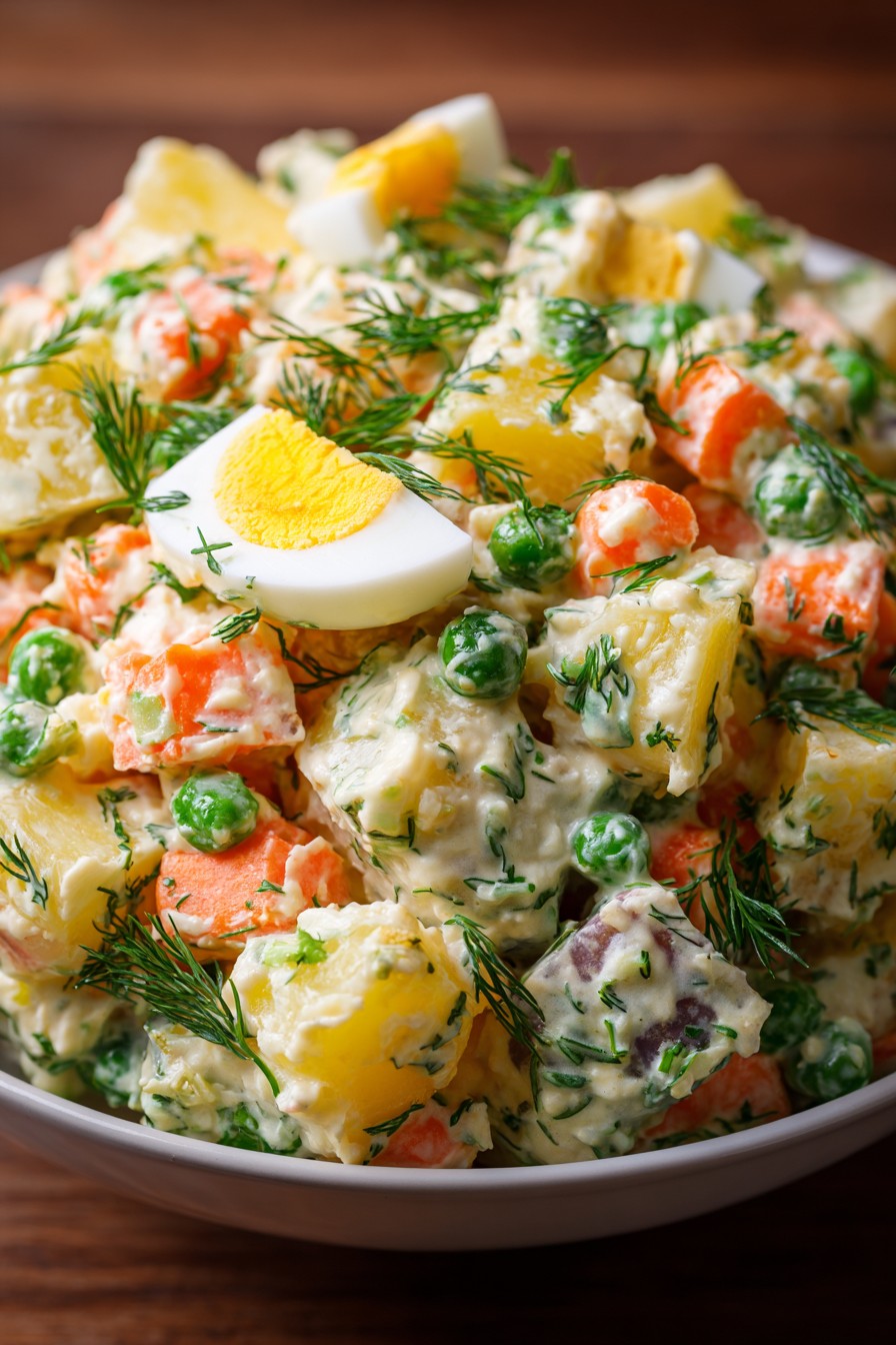 Russian Potato Salad Recipe