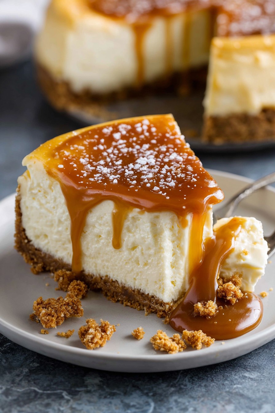 Salted Caramel Cheesecake