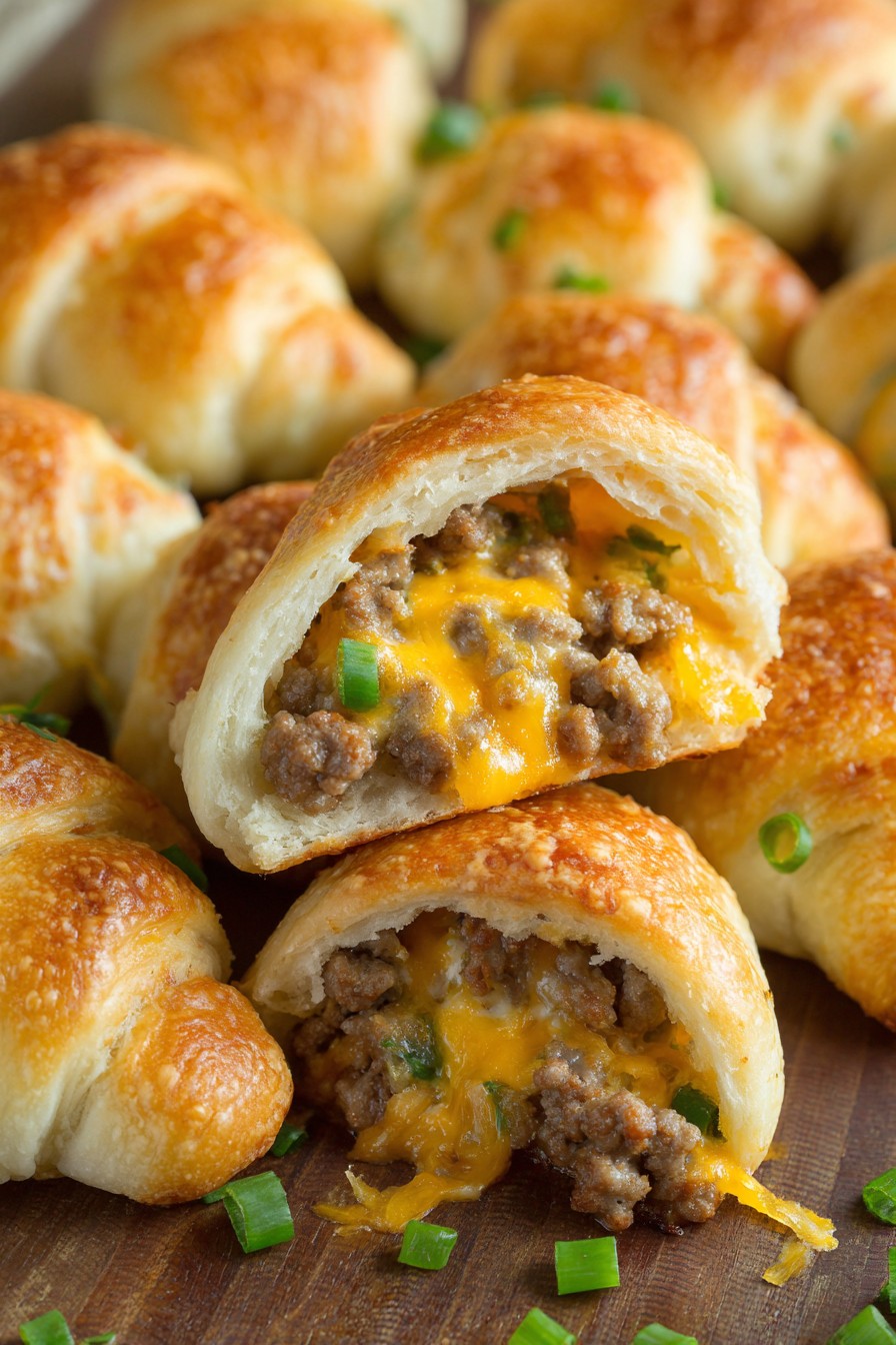 Sausage Cream Cheese Crescents