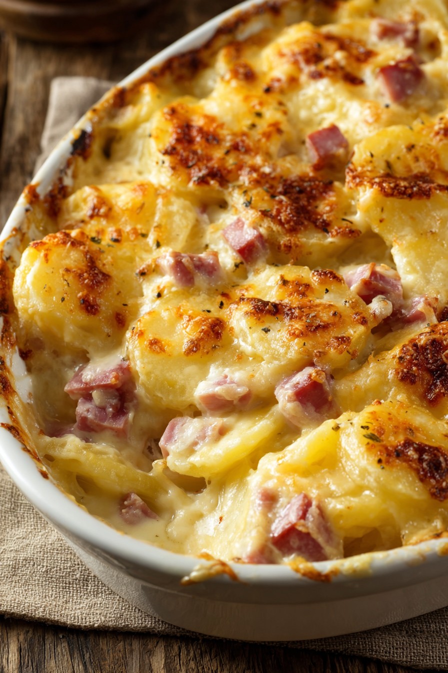Scalloped Potatoes Ham Recipe
