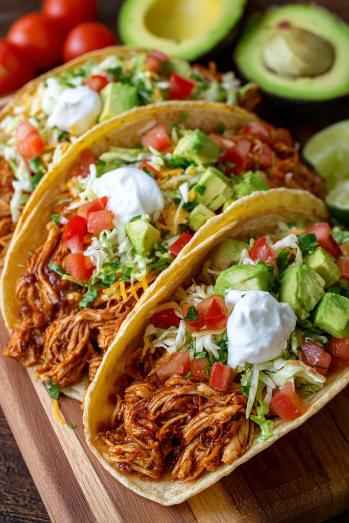Shredded Chicken Tacos: A Flavor Fiesta in Every Bite!