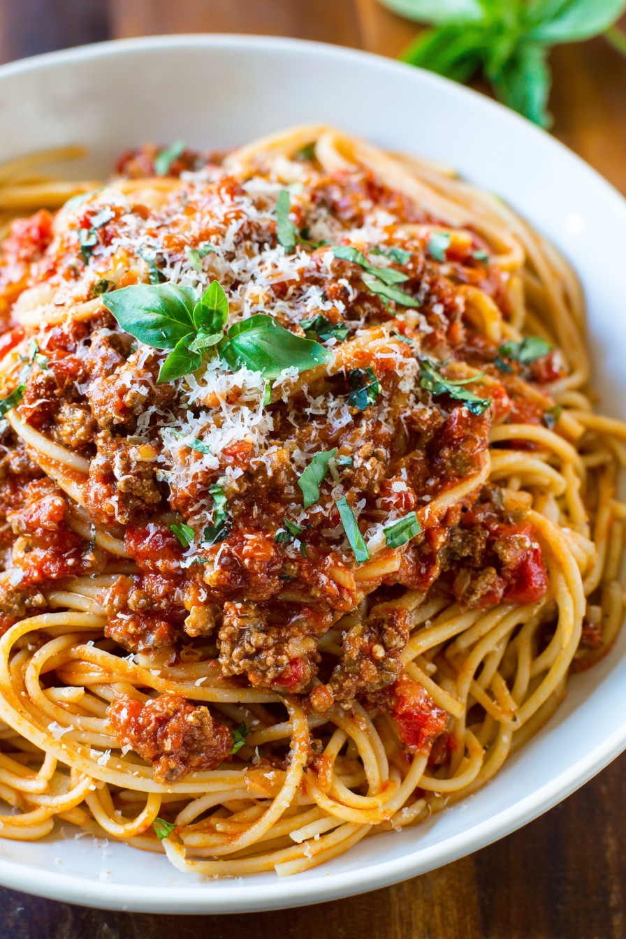 Spaghetti With Meat Sauce