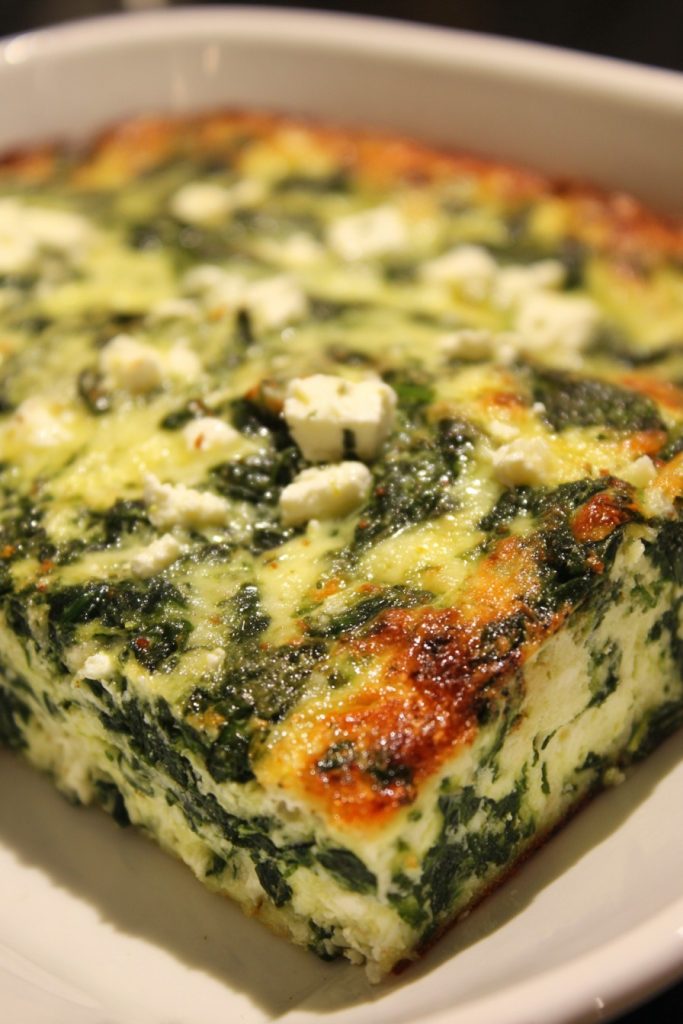 Spinach Casserole Feta: A Cheesy, Green Dream