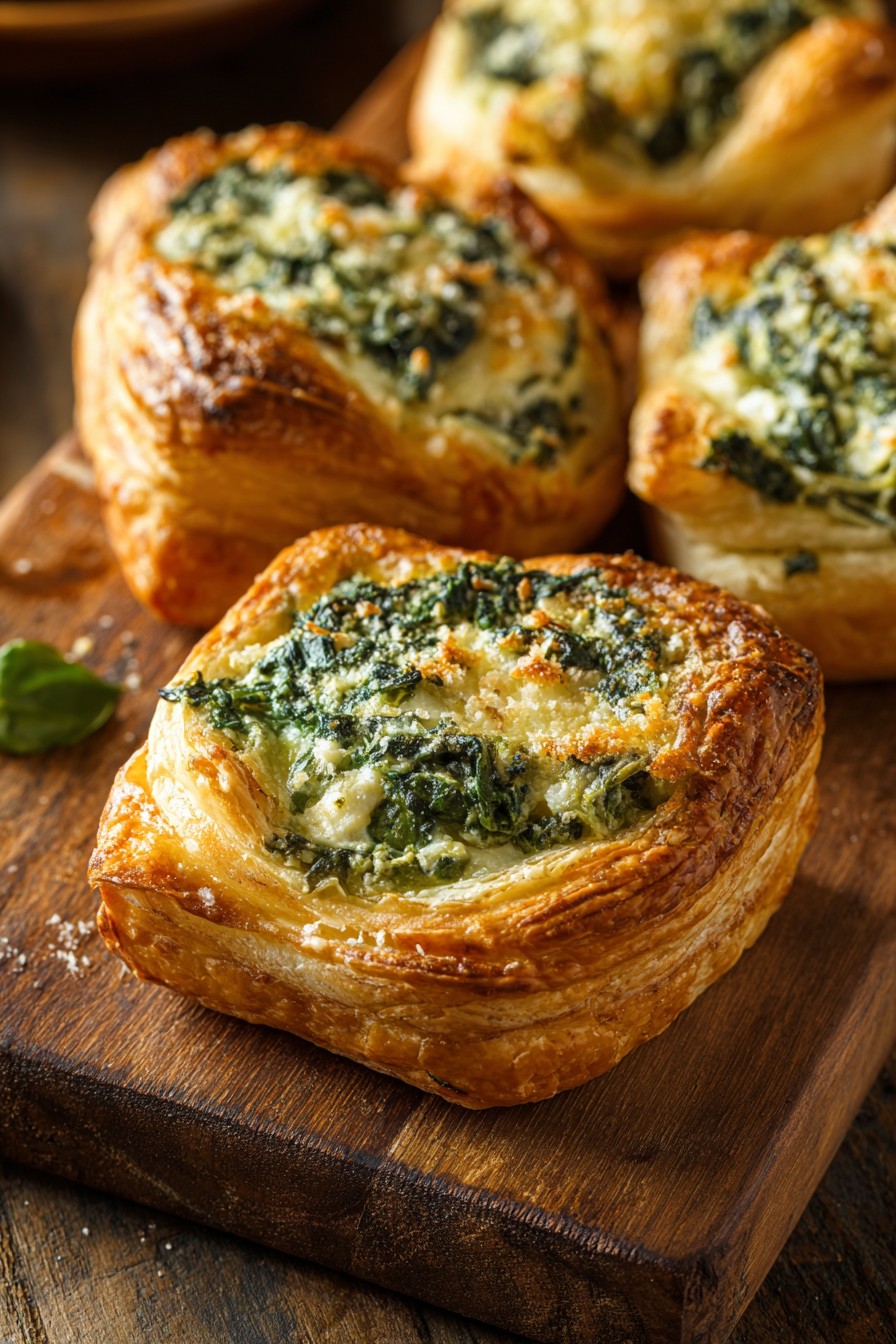 Spinach Puffs Cream Cheese Recipe