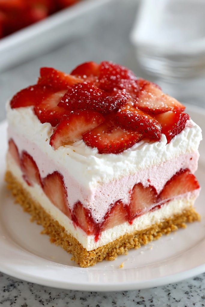 Strawberry Ice Cream Cake: A Summer Delight