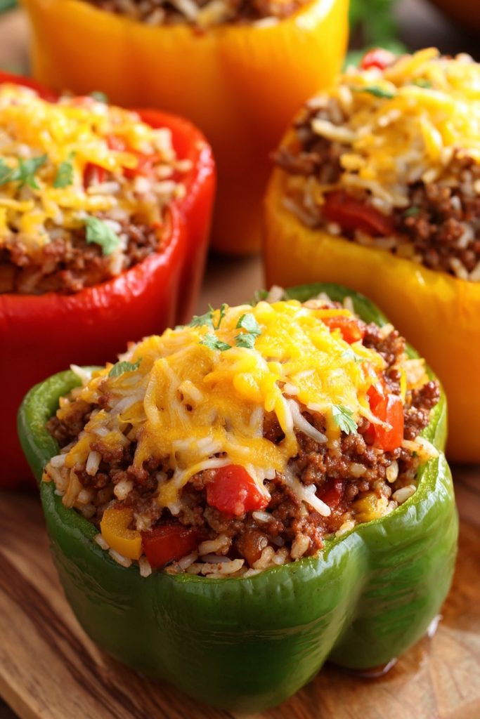 Stuffed Bell Peppers Recipe: A Colorful Dinner Delight