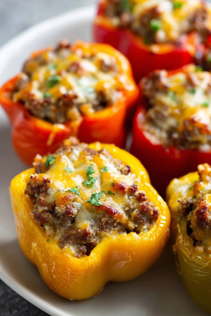 Stuffed Mini Peppers with Beef: A Bite-Sized Delight