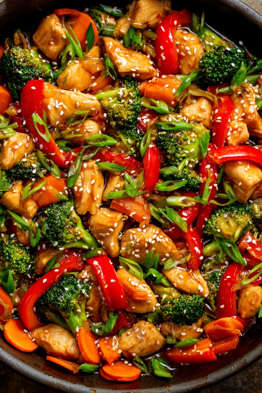 Teriyaki Chicken Stir Fry Recipe