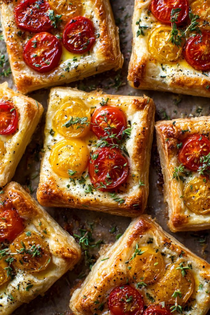 Tomato Boursin Tartlets: A Bite-Sized Delight