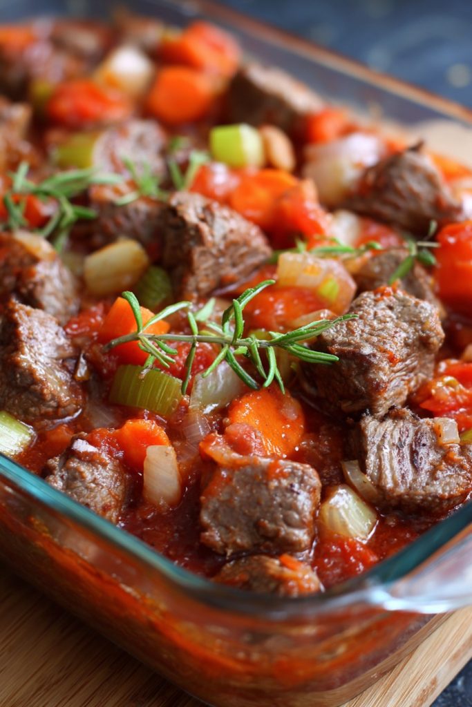 Tuscan Beef Casserole Recipe: A Hearty Comfort Food Delight