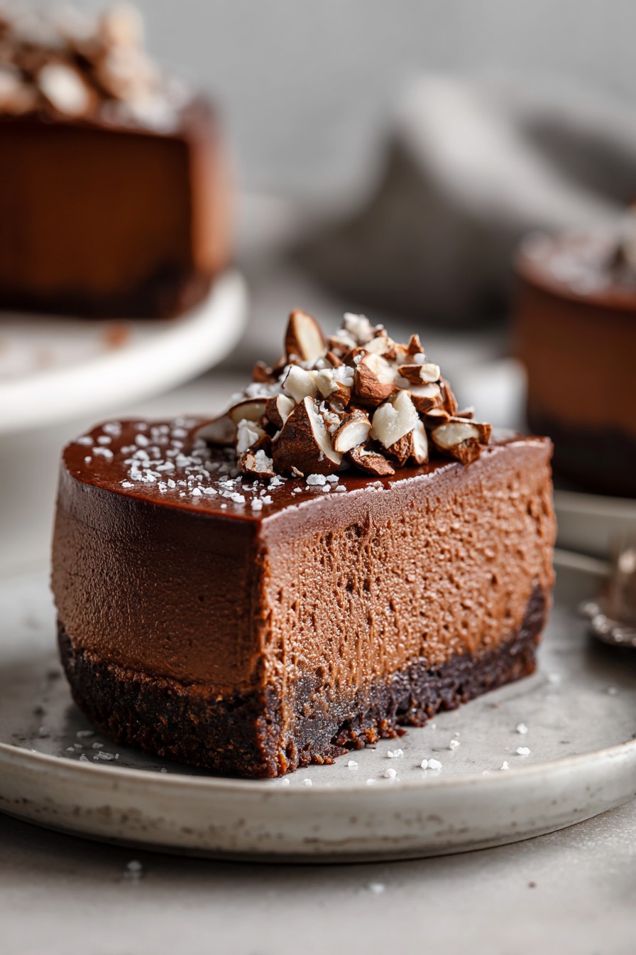 Vegan Chocolate Cheesecake