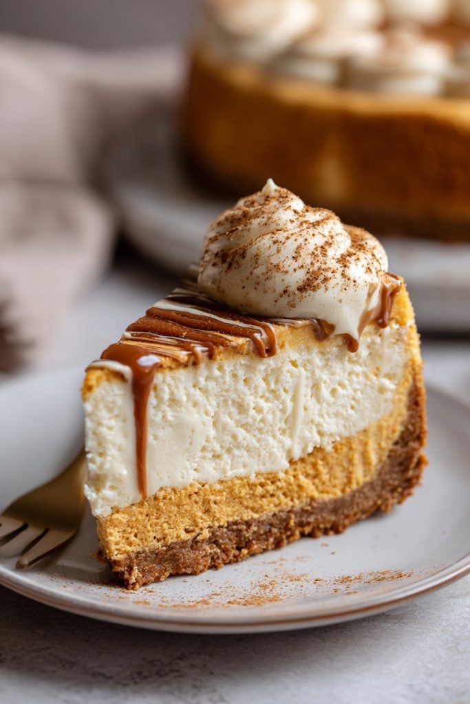 White Chocolate Pumpkin Cheesecake: A Fall Fantasy